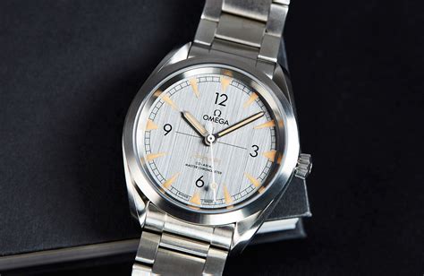 omega railmaster white dial.